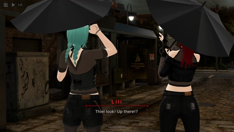 Something on the roof.